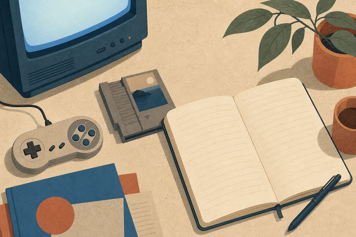 Editorial gallery illustration